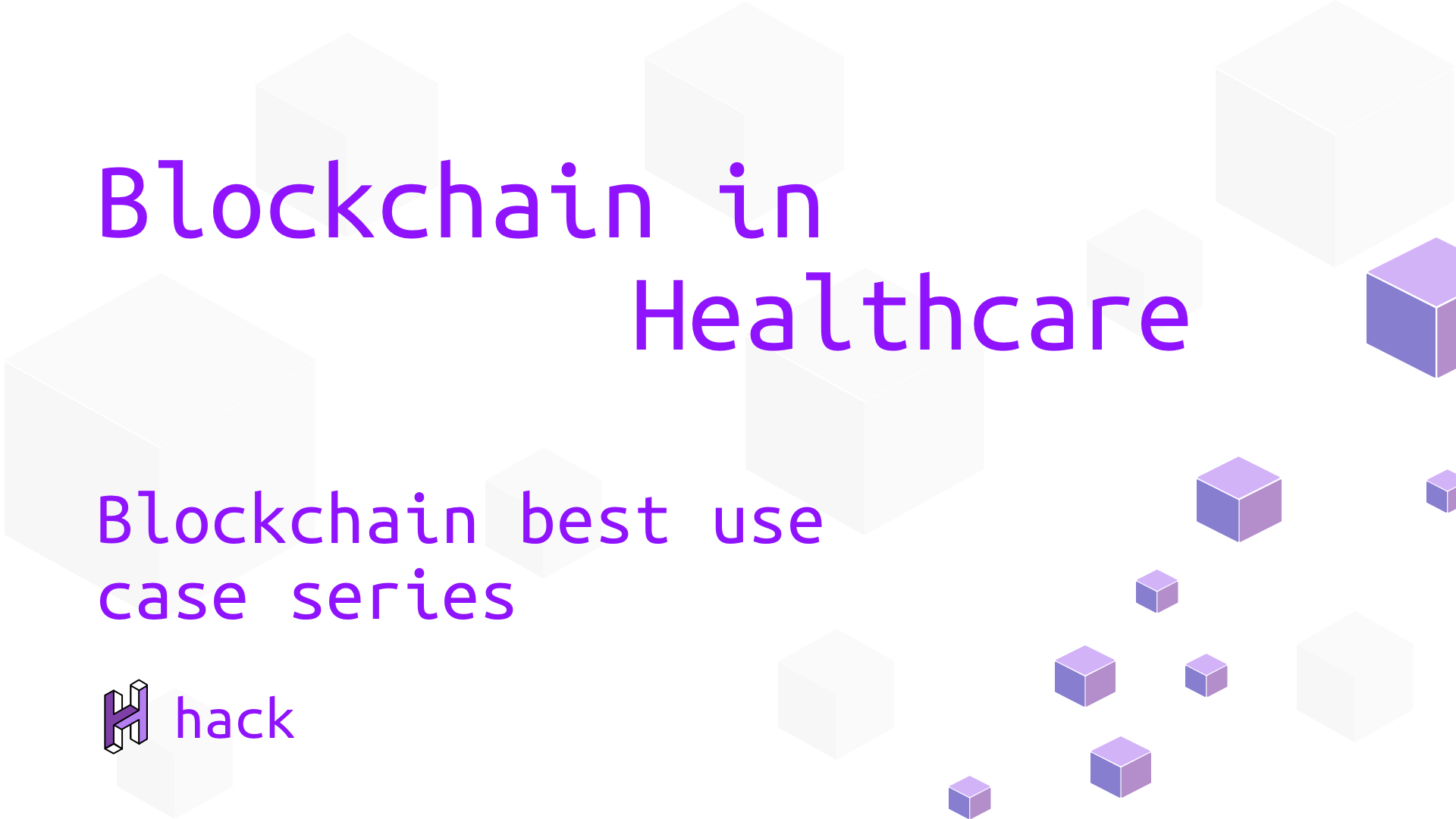 Cover Image for Blockchain in Healthcare