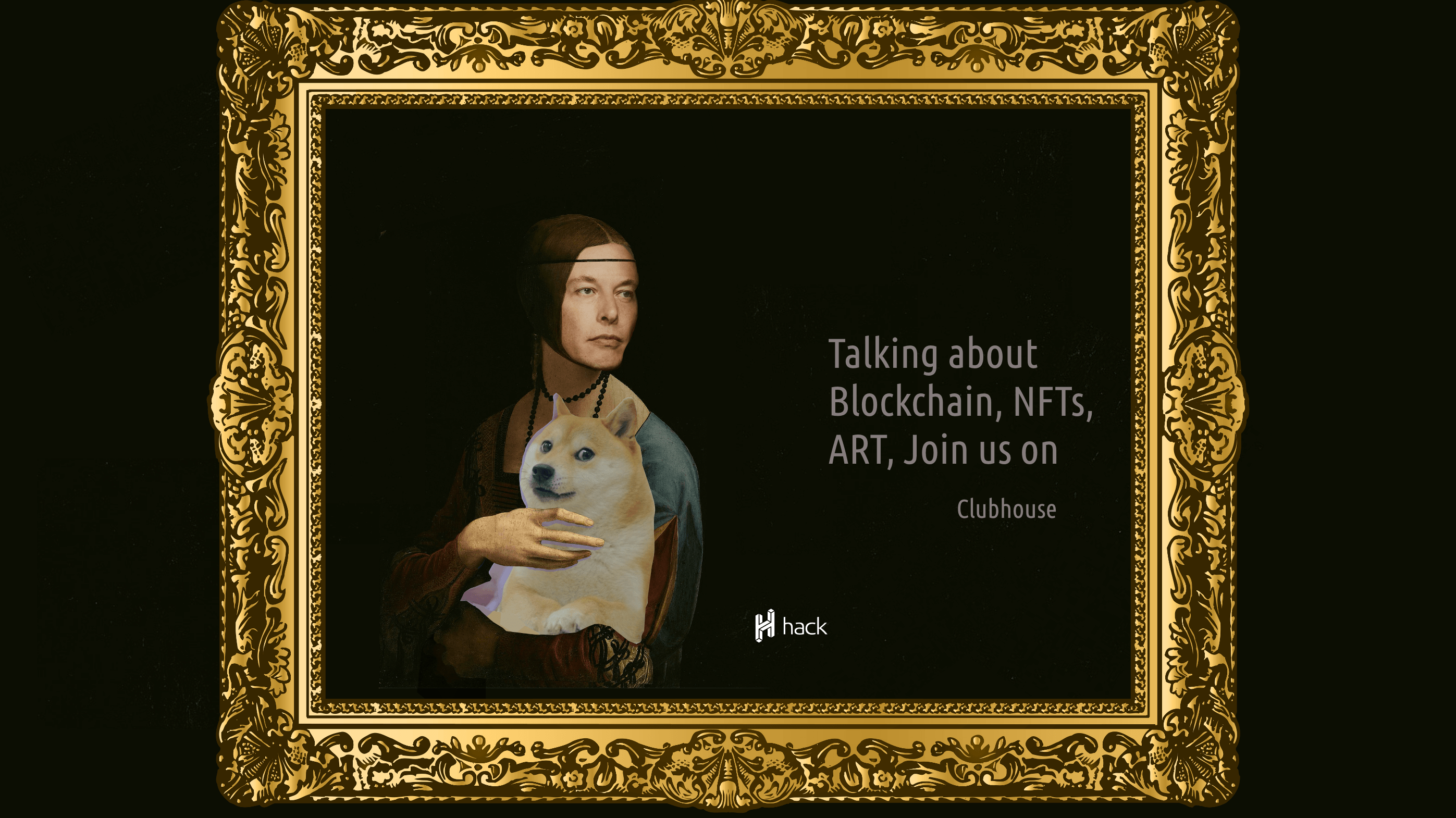 Cover Image for Talking about Blockchain, NFTs, ART, Join us on Clubhouse App