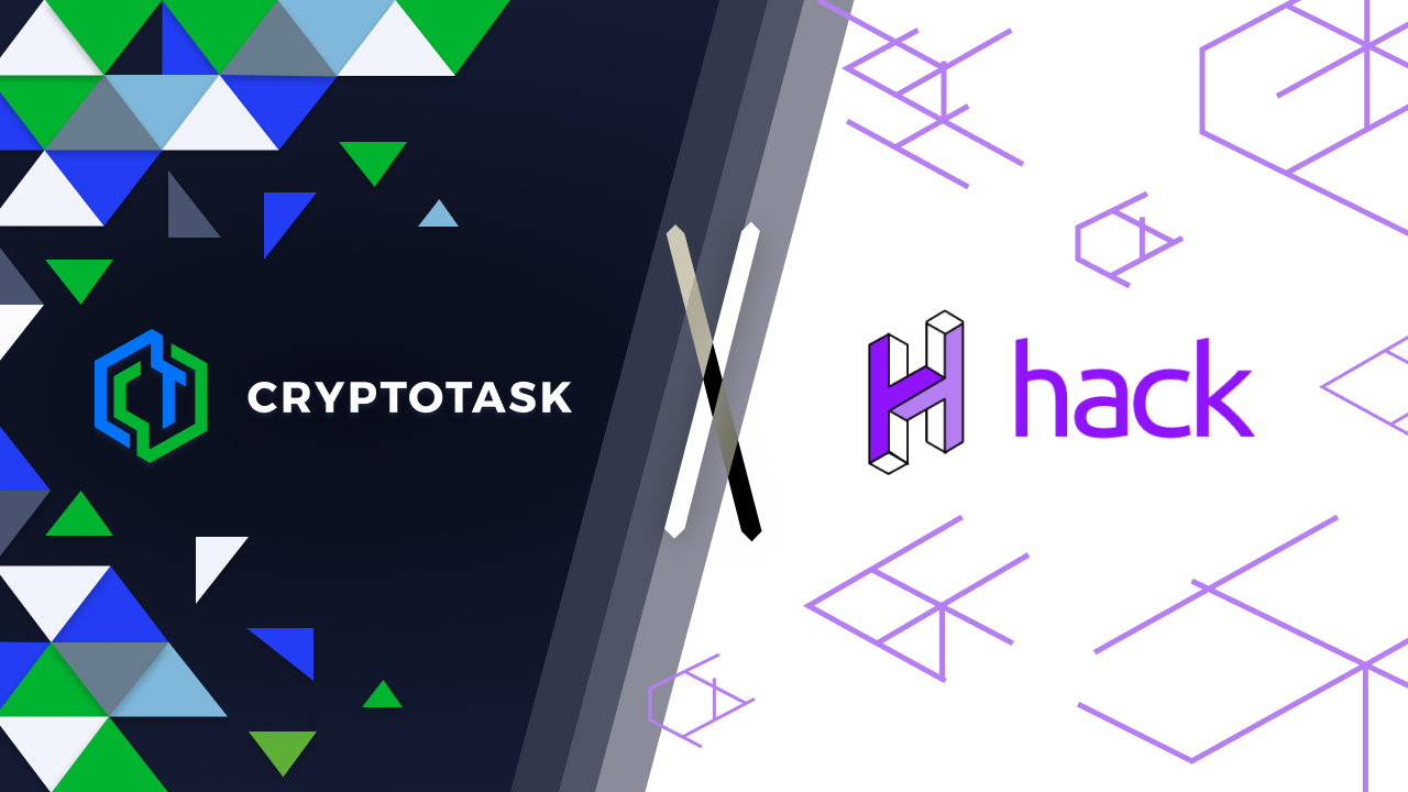 Cover Image for Hack & CryptoTask joined forces!