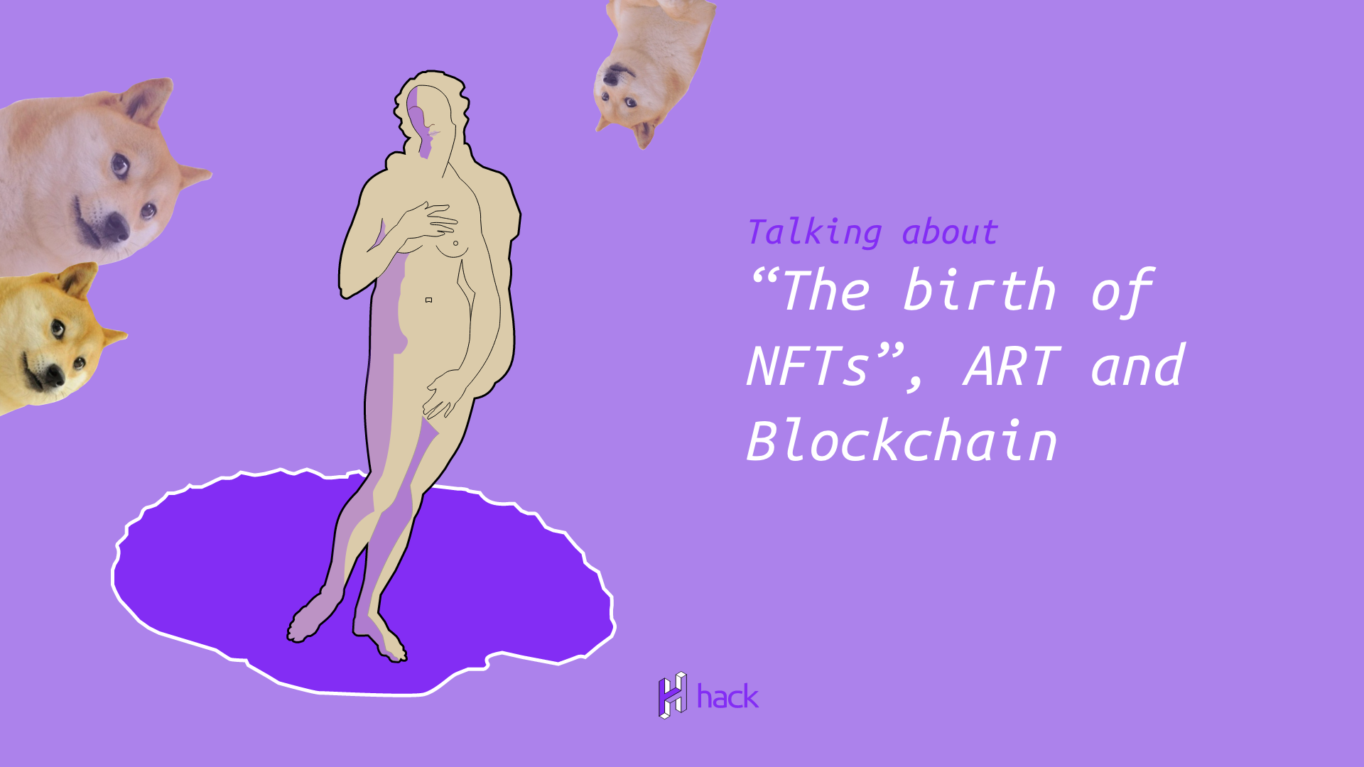 Cover Image for hackCast – NFTs, Art & Blockchain